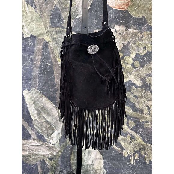 New Free People Calamity Fringe Crossbody Bag - Picture 8 of 9